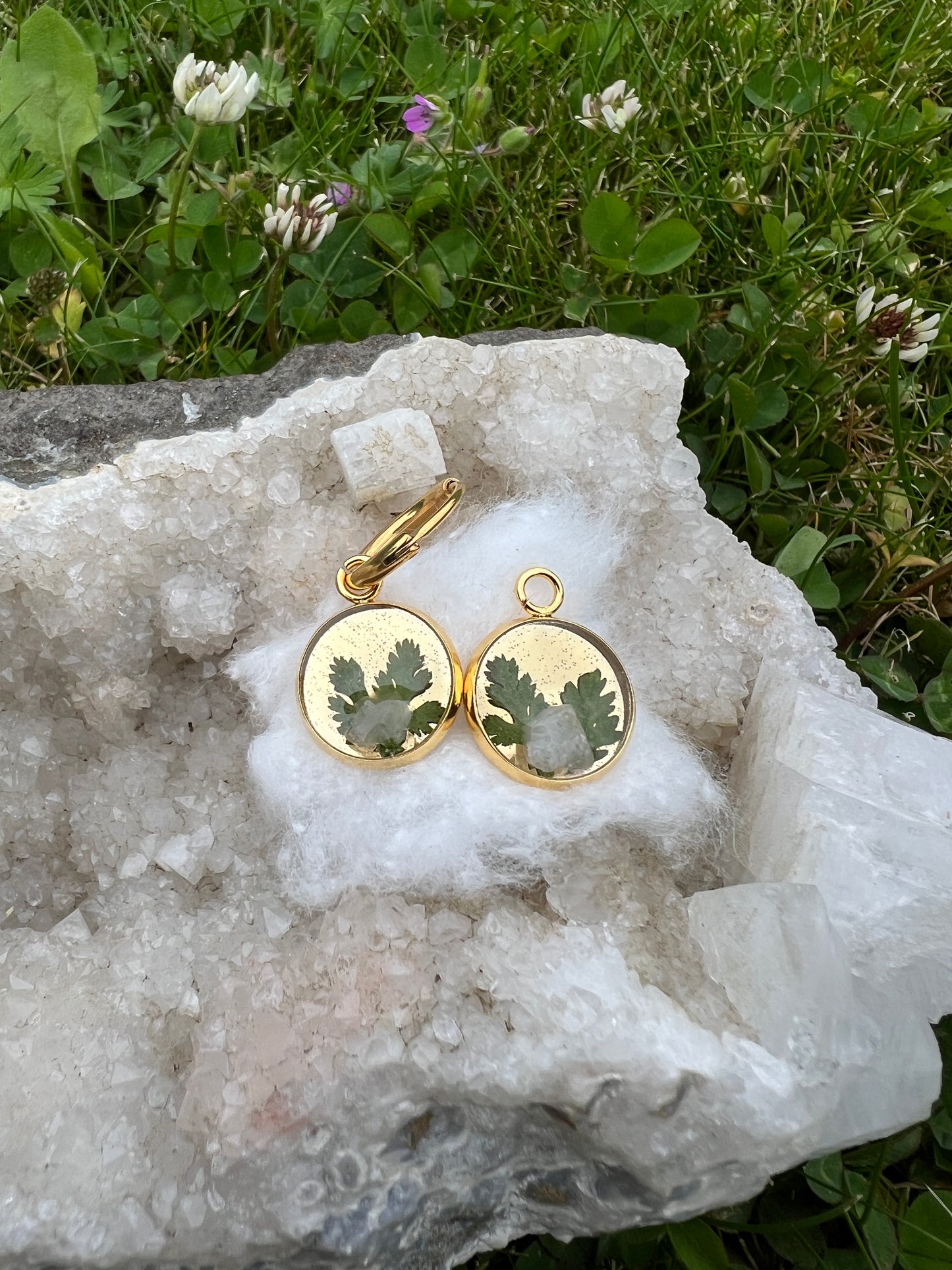 Crystal Quarz mini Tinker Charms