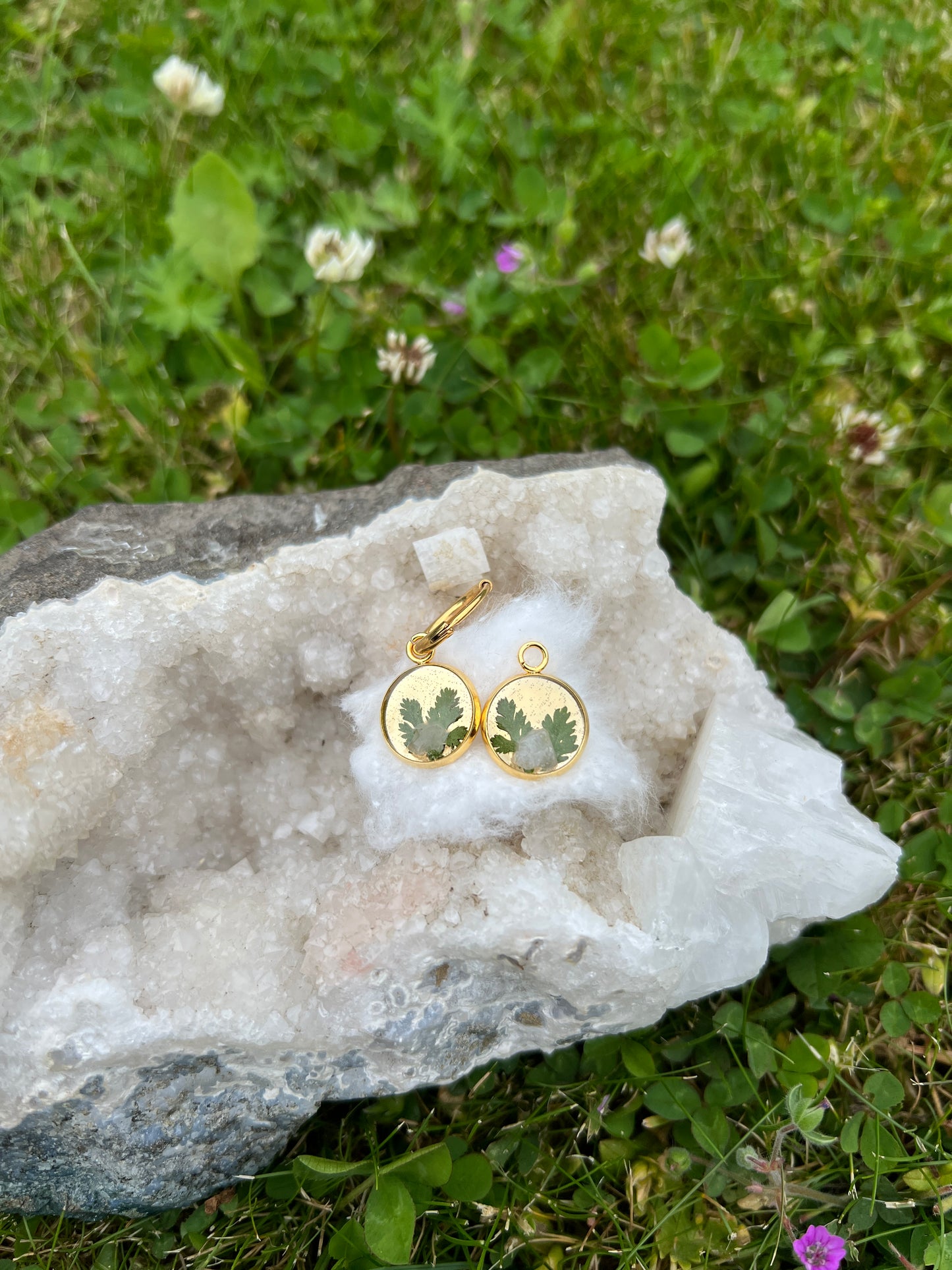 Crystal Quarz mini Tinker Charms