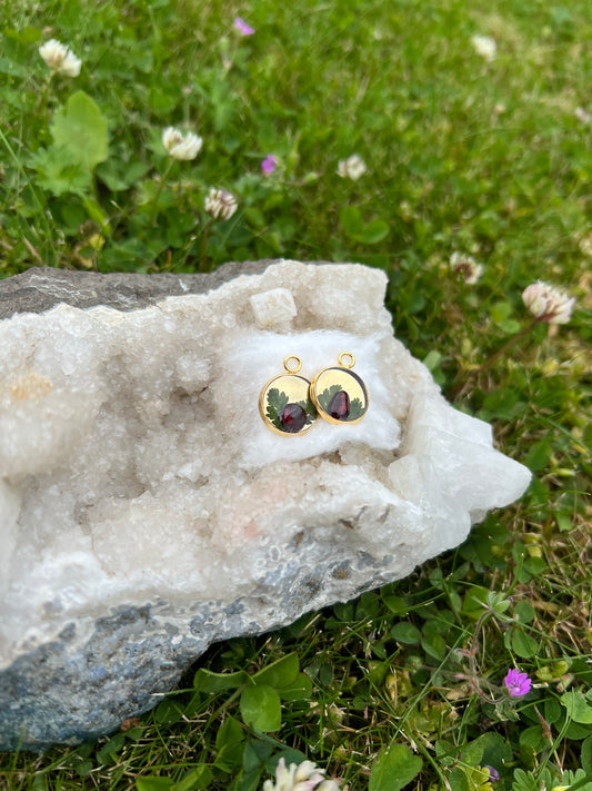 Crystal Granat mini Tinker Charms