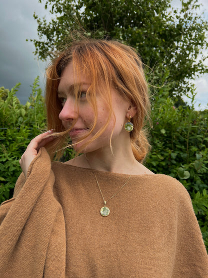 Crystal Quarz - Tinker Charms golden