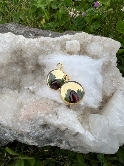 Crystal Granat mini Tinker Charms