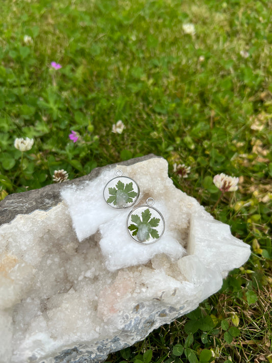 Crystal Quarz silvery - Tinker Charms