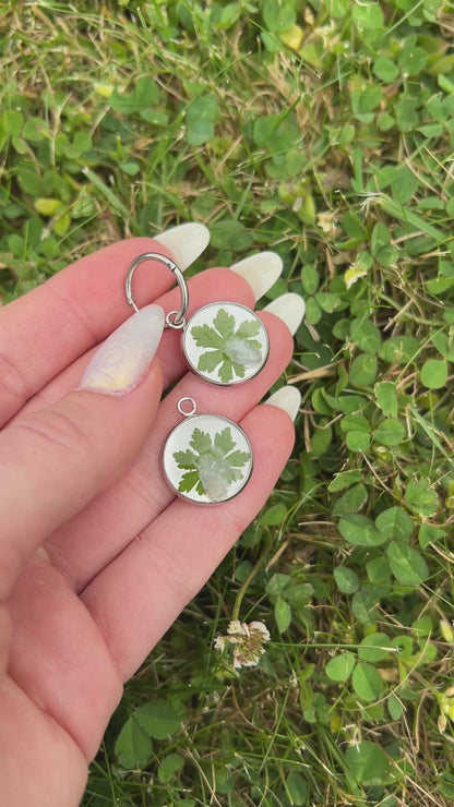 Crystal Quarz silvery - Tinker Charms