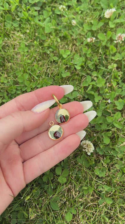 Crystal Granat mini Tinker Charms